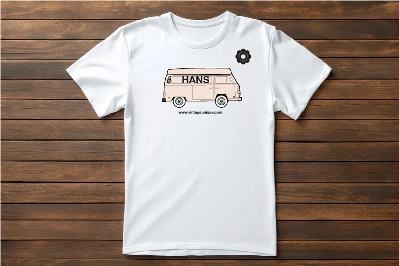 VW Bus Hi Top- Short Sleeve