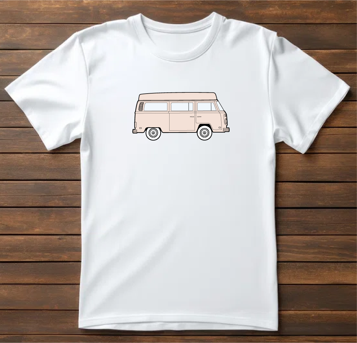 VW Bus Hi Top- Short Sleeve
